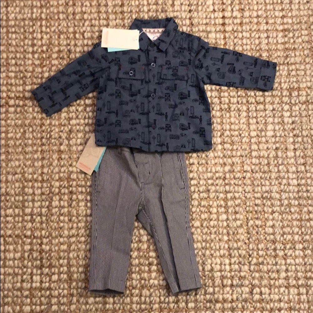 Monsoon. Infant outfit. Size 3-6 months NWT